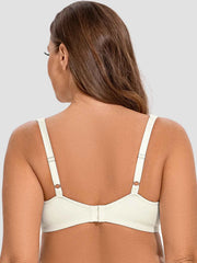 Plus Size Seamless Minimizer Bra | Underwire Unlined Full Coverage Comfortable