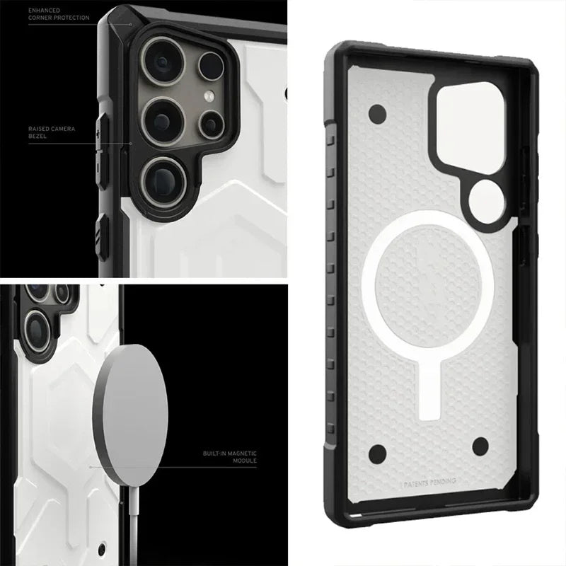 Shockproof Rugged Magnetic Case - for Samsung Galaxy S25 Series - Phone Cases & Covers
