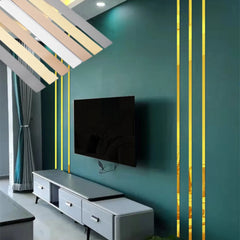 Stainless Steel Decorative Strip by Snagg A Wall Mirror