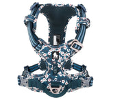 Tactical Dog Floral Harness by Snagg A Harness