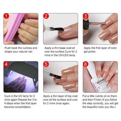 Professional 15ml HEMA & TPO-Free Gel Polish – High-Performance Semi-Permanent Varnish for Sensitive Skin