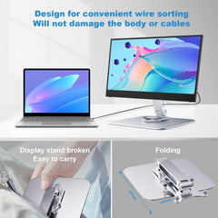 Portable Tablet Stand Aluminum 360 ° Rotation by Snagg A Tablet Holder