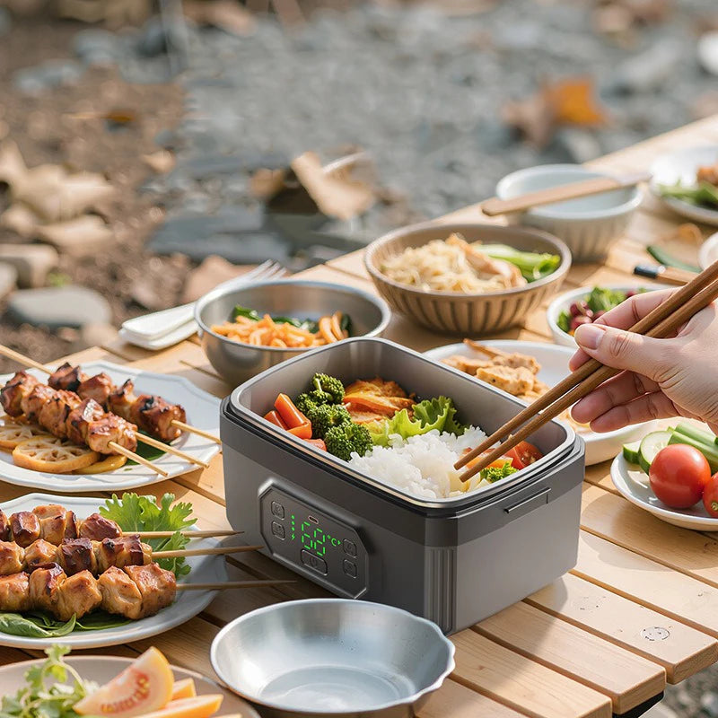 Wireless Rechargeable Heating Lunch Box by Snagg A Lunch Bag