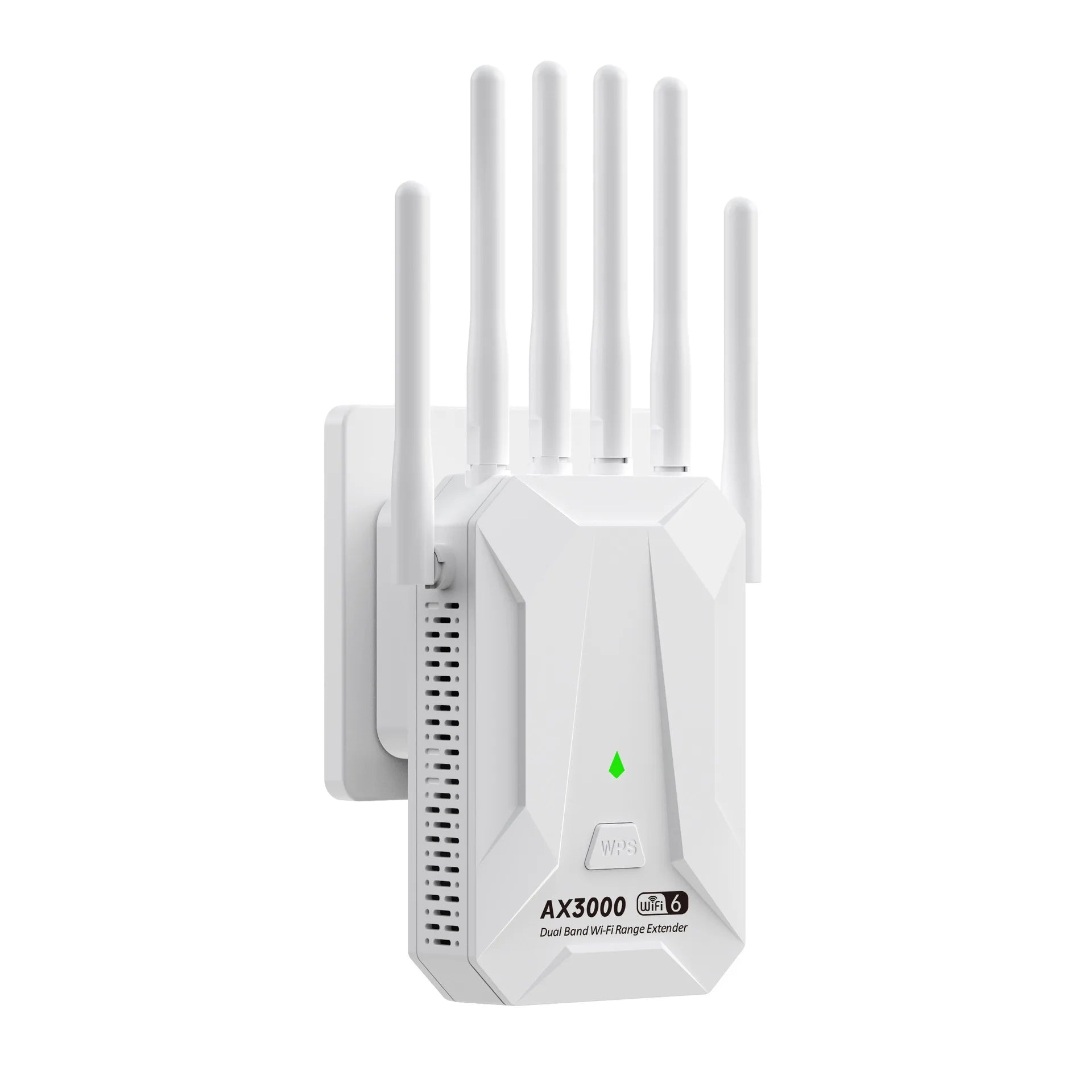 3000Mbps WiFi 6 Repeater Dual-Band 2.4G/5GHz Gigabit Signal Booster by Snagg A WiFi Booster