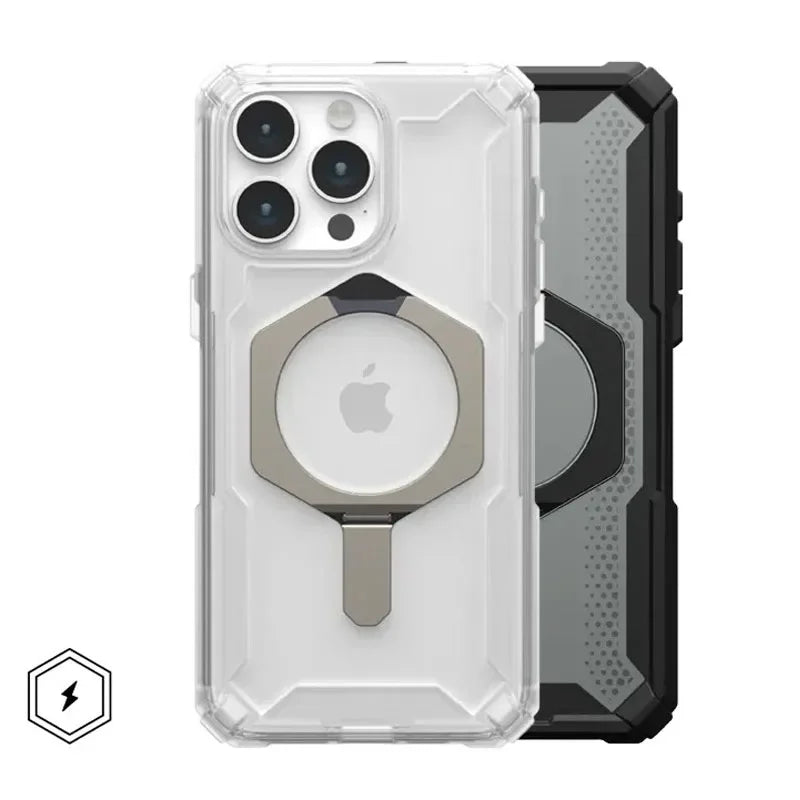 Shockproof Kickstand Rugged Armor MagSafe Case – for Apple iPhone 15 Series - Phone Cases & Covers