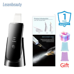 Ultrasonic Skin Scrubber – Deep Clean, Hydrate & Lift Facial Device
