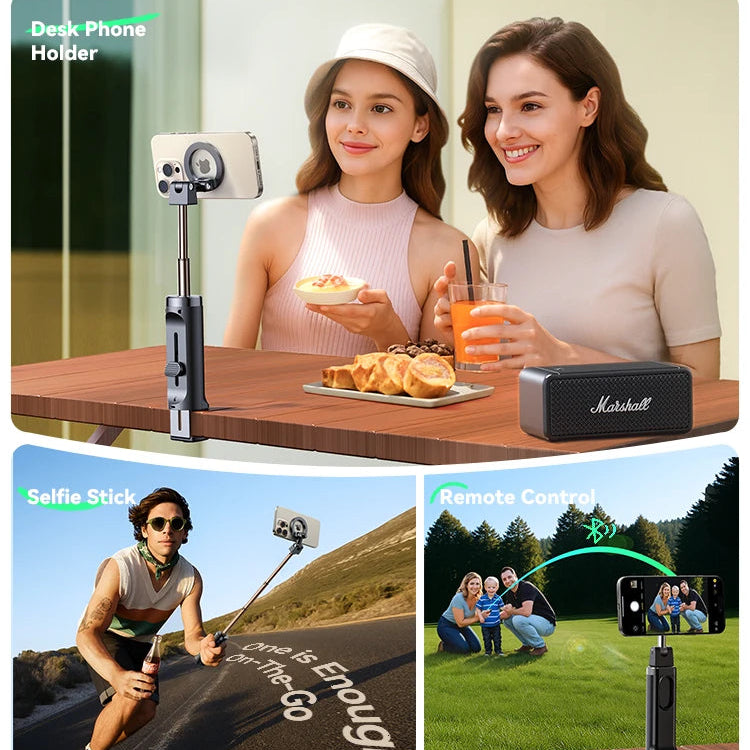Phone Holder Magnetic Selfie Stick by Snagg A Tripod