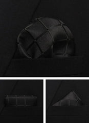 Men’s 8cm Plaid & Check Necktie with Matching Accessories