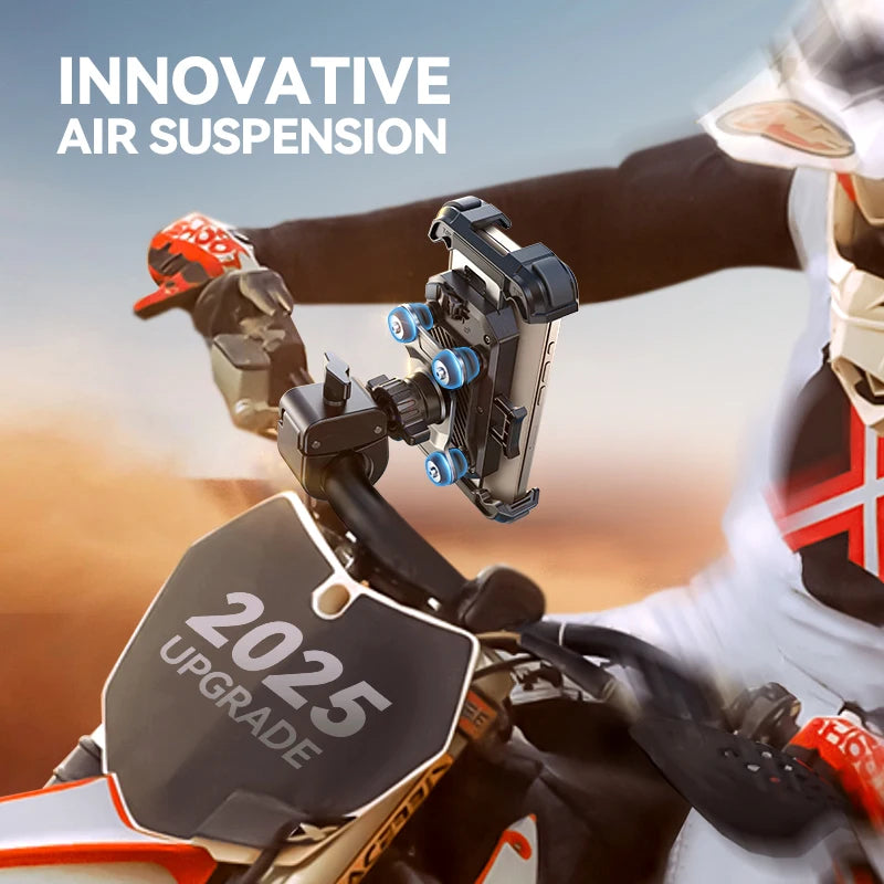 Anti Vibration Motorcycle & Bicycle Phone Holder by Snagg A Phone Holder