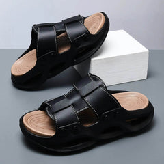 Beach Platform Slippers for Men - SnaggIt