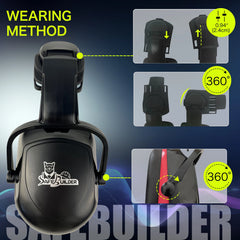 Helmet-mounted clip-on earmuffs – image 5