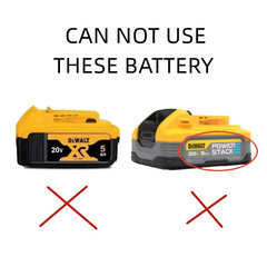 100AW Cordless Handheld Vacuum | 55 CFM High Velocity Multi Surface Cleaner Compatible With Dewalt Batteries