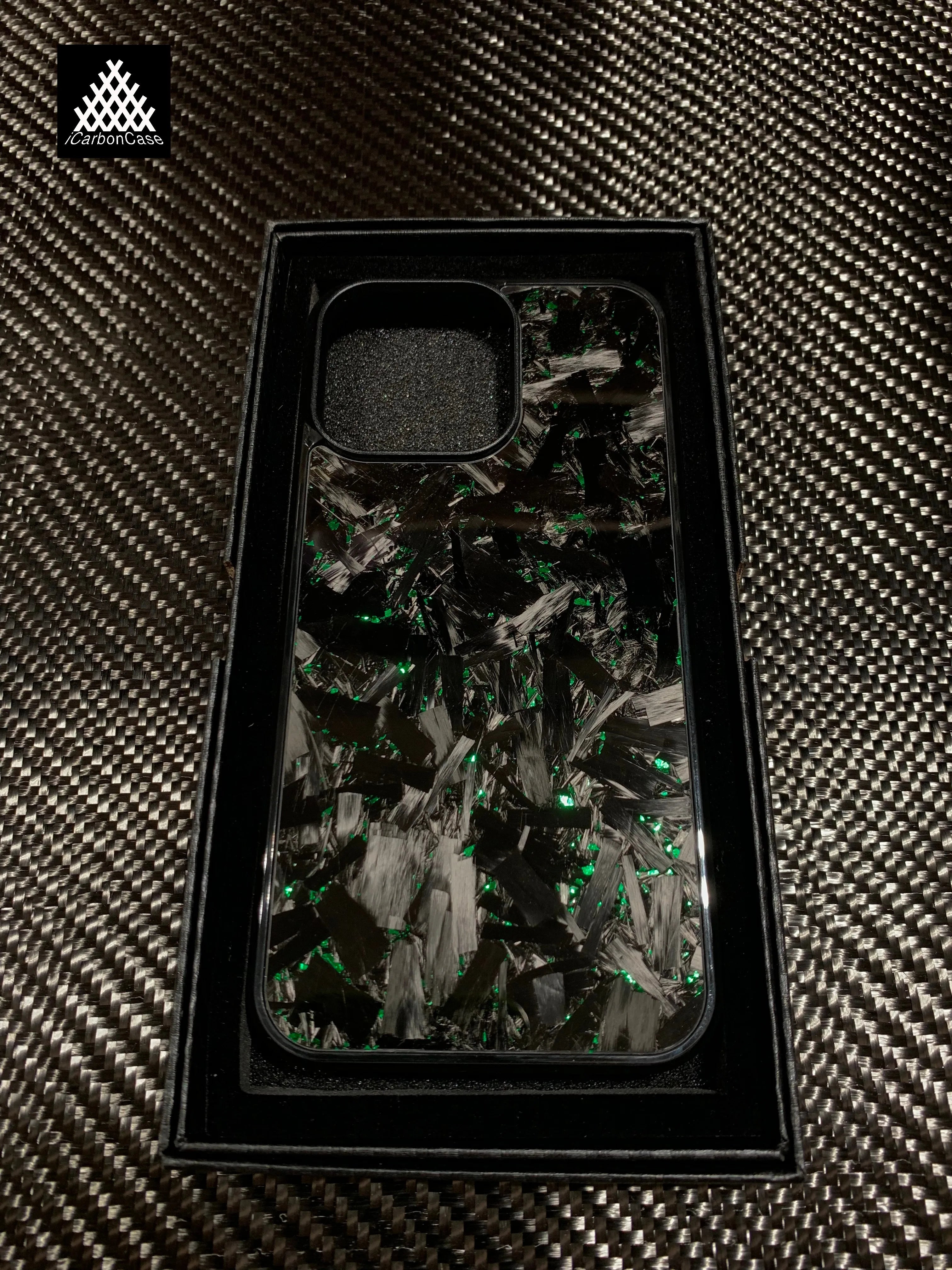 Magnetic Real Forged Carbon Case for iPhone 17 Series by Snagg A Phone Case
