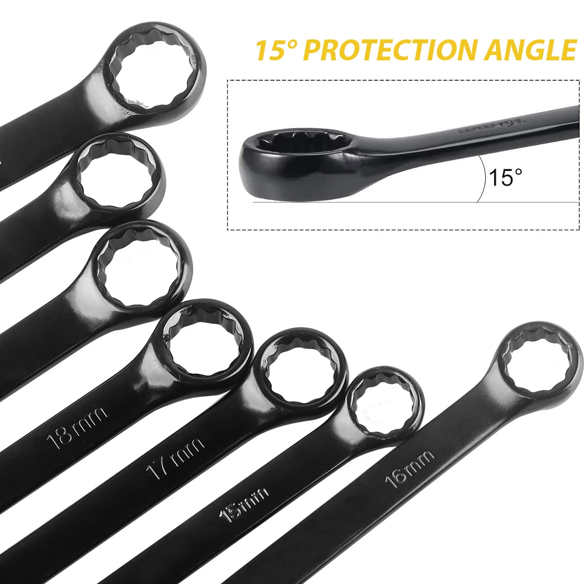 Metric Combination Wrench Set – 6–24mm by Snagg A Wrench Set