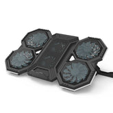 RGB Gaming Laptop Cooling Pad with LED Lighting & Wide Compatibility for 12″–17″ Laptops by Snagg A Cooling Pad
