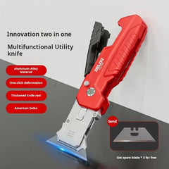 Multi Functional Folding Utility Knife by Snagg A Knife