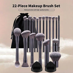 22 Piece Professional Makeup Brush Set