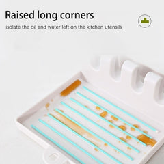 Non-Slip Kitchen Spoon Holder by Snagg A Rack