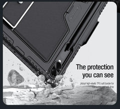 Magic Keyboard For Samsung Galaxy Tab S10 FE+ Case by Snagg A Wireless Keyboard