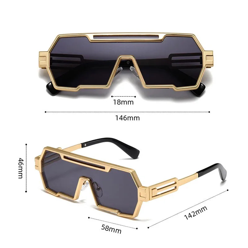 Heavy Metal Steampunk Sunglasses by Snagg A Shades