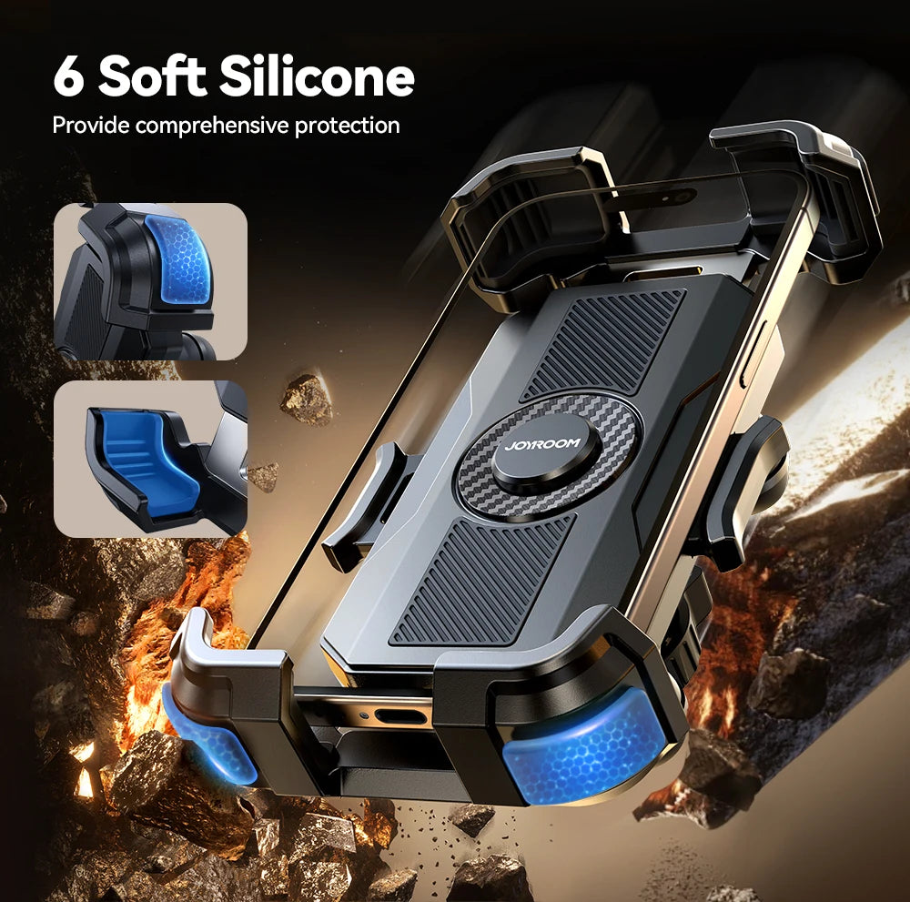 Anti Vibration Motorcycle & Bicycle Phone Holder by Snagg A Phone Holder