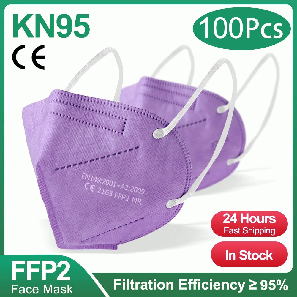10–100 Pack FFP2 / KN95 Face Masks by Snagg A Face Mask