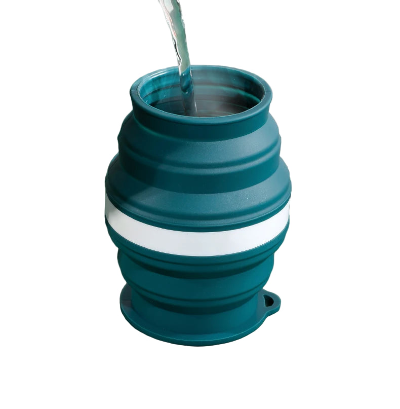 Creative Origin Cup Foldable Silicone Cup With Lid Outdoor by Snagg A Cup