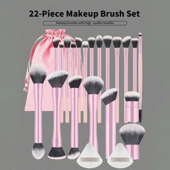 22 Piece Professional Makeup Brush Set