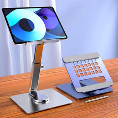 Folding Adjustable Tablet Stand 360°Rotating by Snagg A Tablet Holder