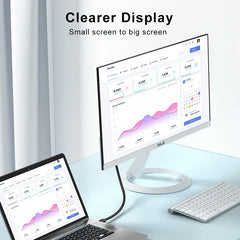 HDMI to DVI Cable 1080P/4K HD Converter Adapter for Xbox, PS4, TV Box, Projector & Monitor by Snagg An HDMI Cable