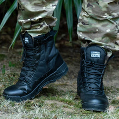 Men’s Steel Toe Tactical Work Boots by Snagg A Shoes