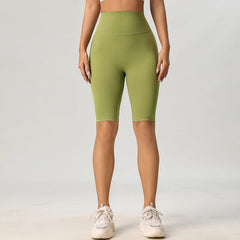 Women’s High-Waisted Yoga Shorts by Snagg A Short