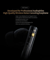 Bluetooth 5.3 TWS Earbuds – HiFi In-Ear Earphones with 6-Mic Active Noise Cancelling by Snagg An EarBud