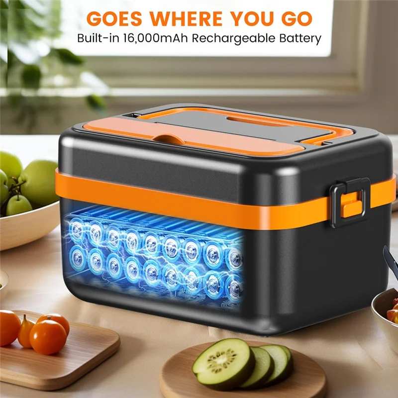 Cordless Electric Lunch Box by Snagg A Lunch Bag