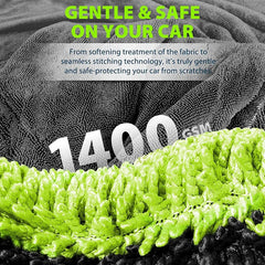 1400GSM Oversized Car Drying Towel by Snagg A Microfiber Towel