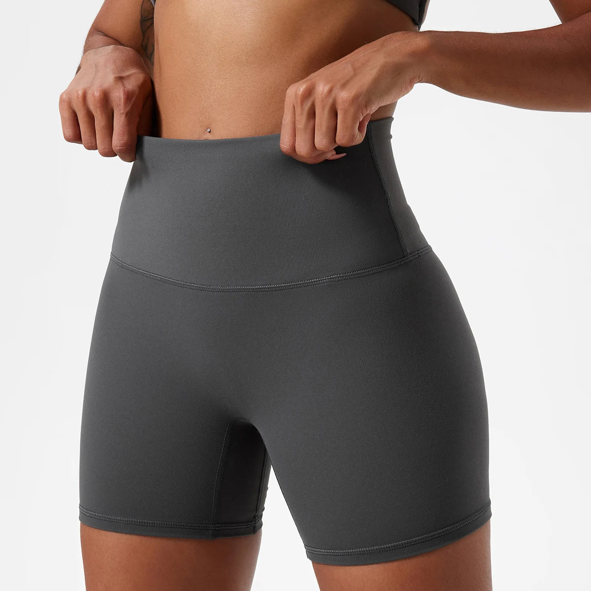 Women's High Waist Push-Up Gym Shorts | Super Soft Fabric Yoga Cycling Workout Sports Leggings