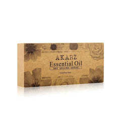 5 Bottle Signature Essential Oil Collection – 100% Pure 10ml Botanical Set for Diffusion, Skin Care & Artisanal Crafting