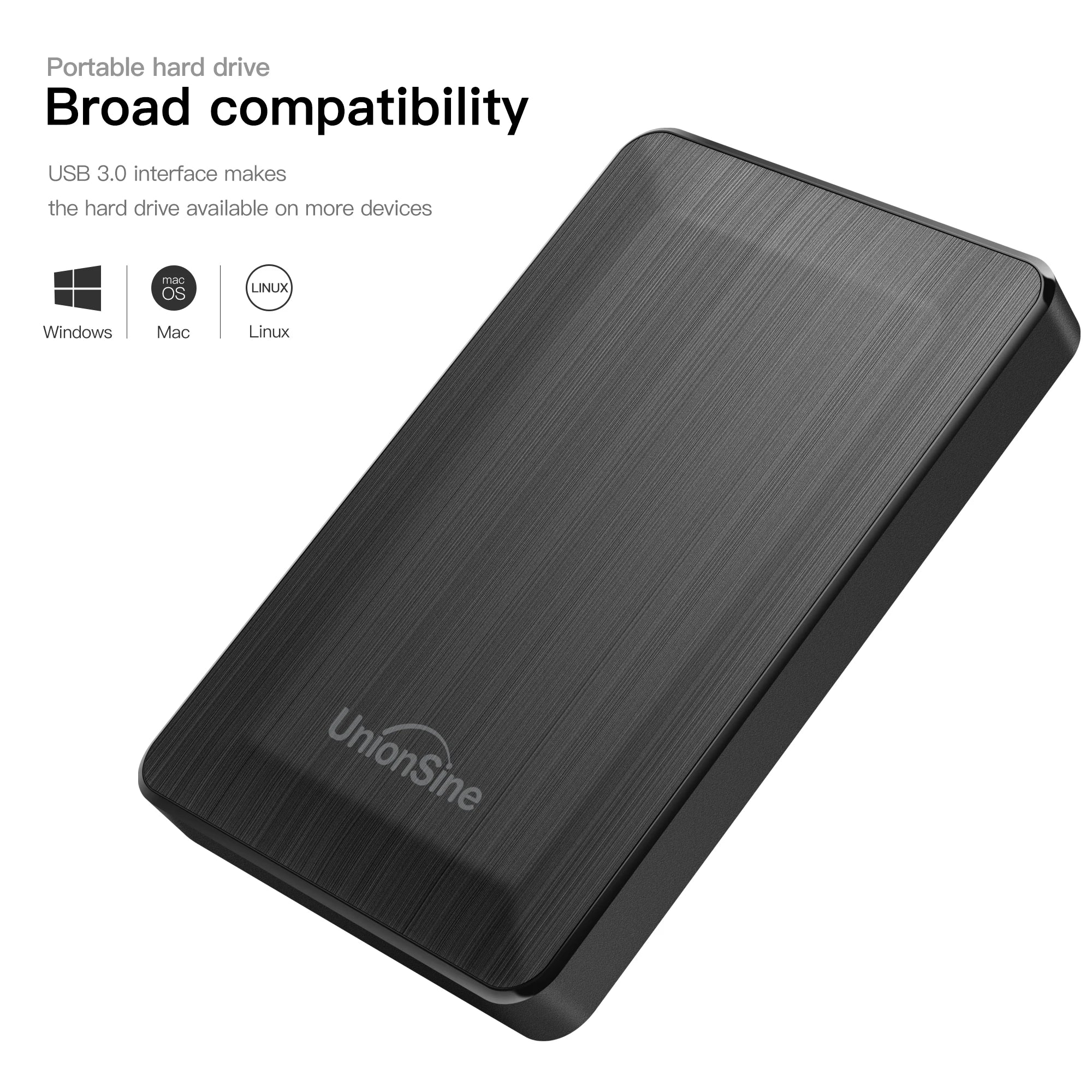 High Speed Portable External Hard Drive 1TB by Snagg An External