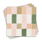 Retro Pink & Green Vinyl Tile Stickers by Snagg A Vinyl Sticker