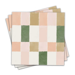 Retro Pink & Green Vinyl Tile Stickers by Snagg A Vinyl Sticker