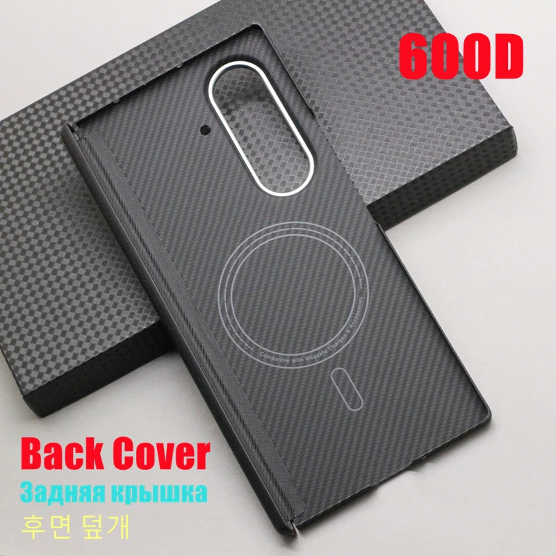 Magnetic Carbon Fiber Foldable Case for Samsung Galaxy Z Fold 7 by Snagg A Phone Case