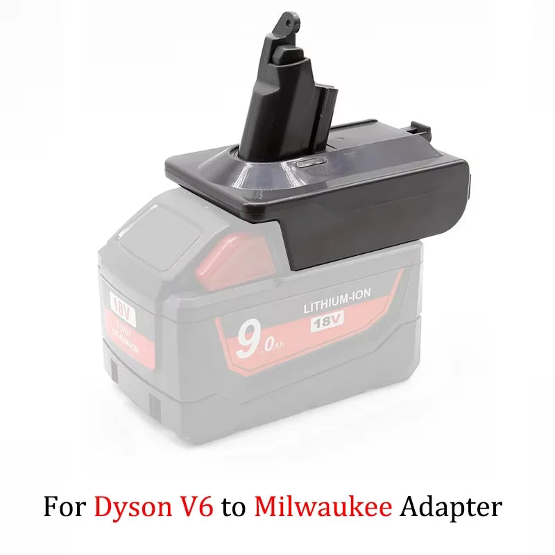 Dyson V6 V7 V8 battery adapter for 18V tool batteries – image 11