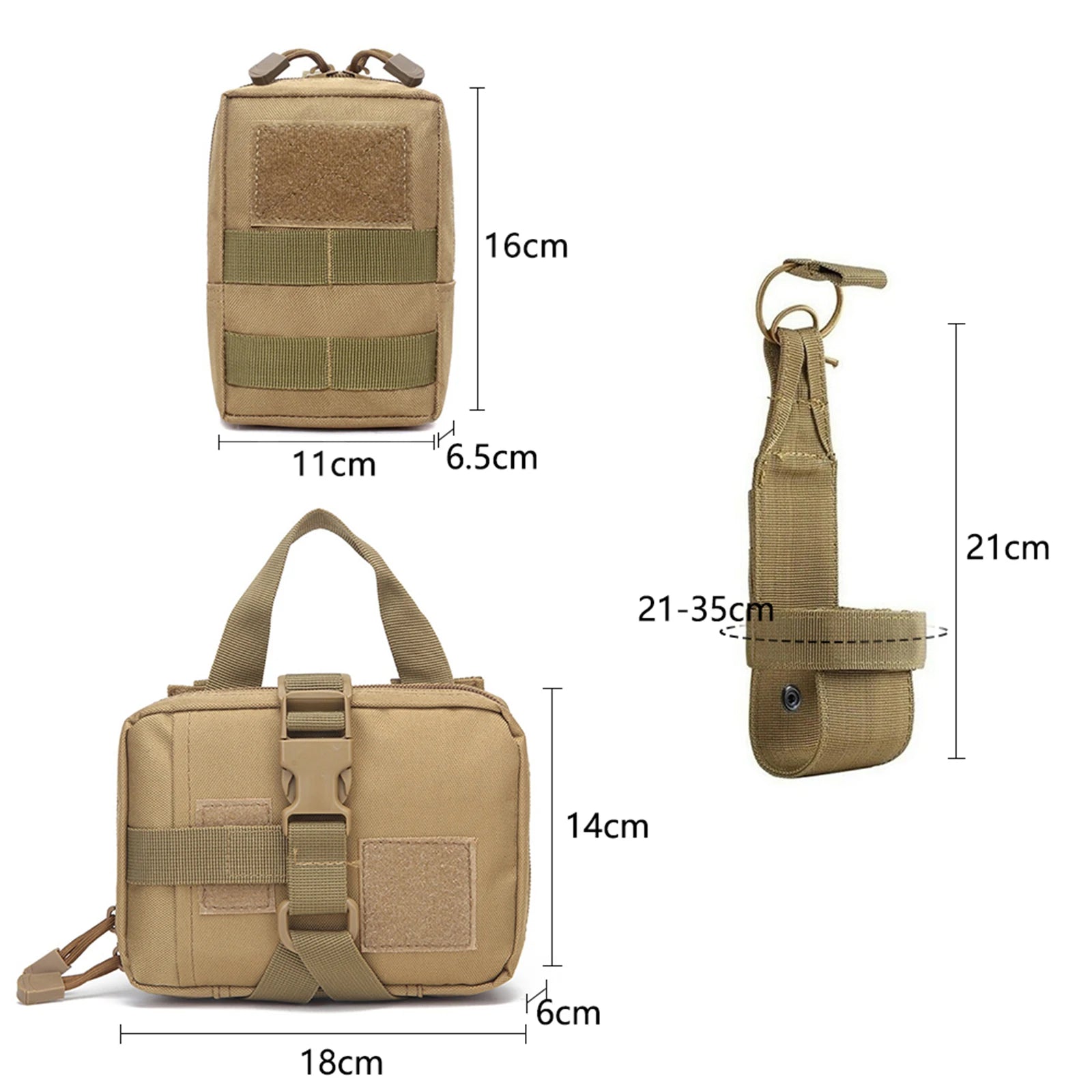 Tactical Dog Harness with MOLLE Pouches – Training Vest for Medium & Large Dogs, German Shepherd