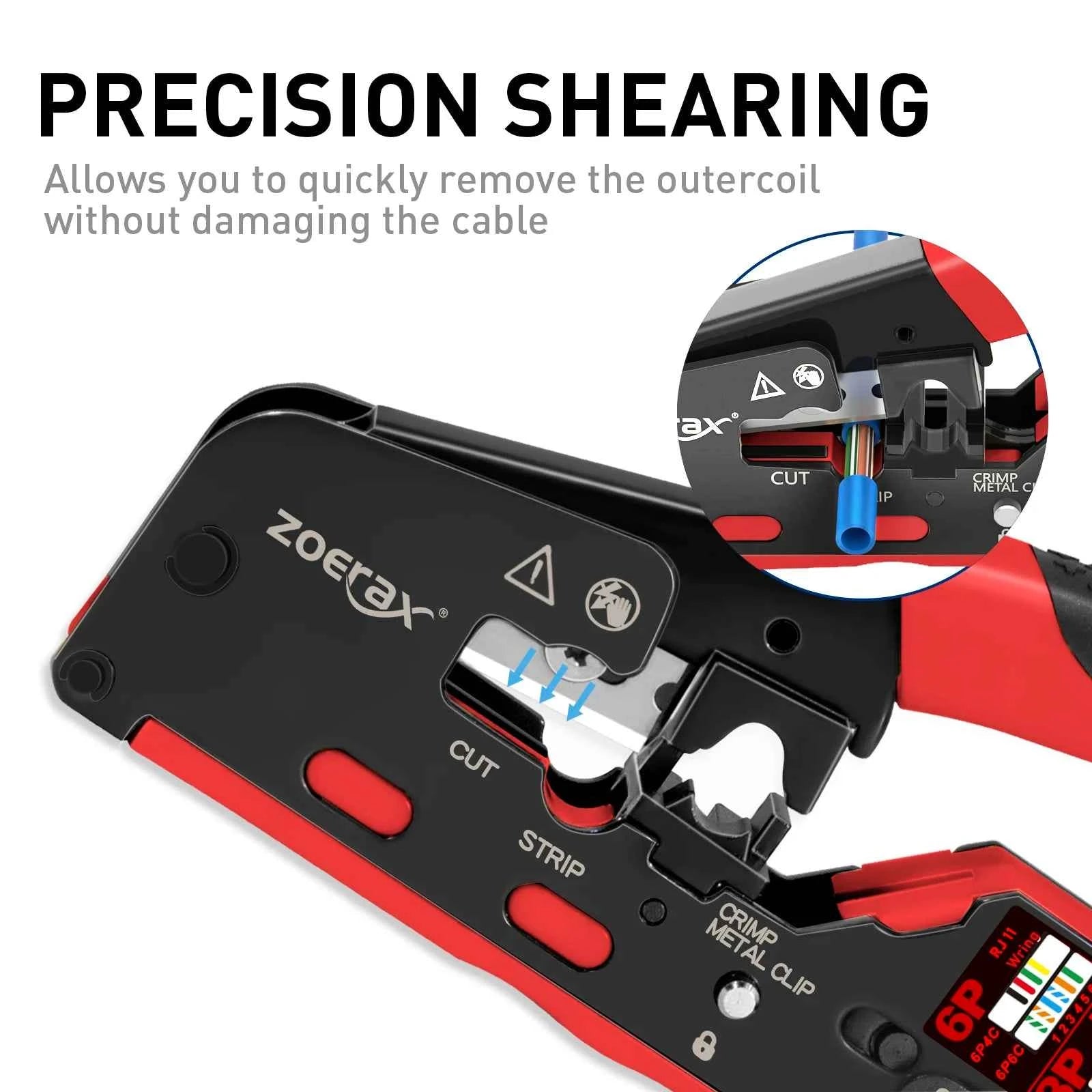 Heavy Duty Wire Stripper & Terminal Crimper Tool