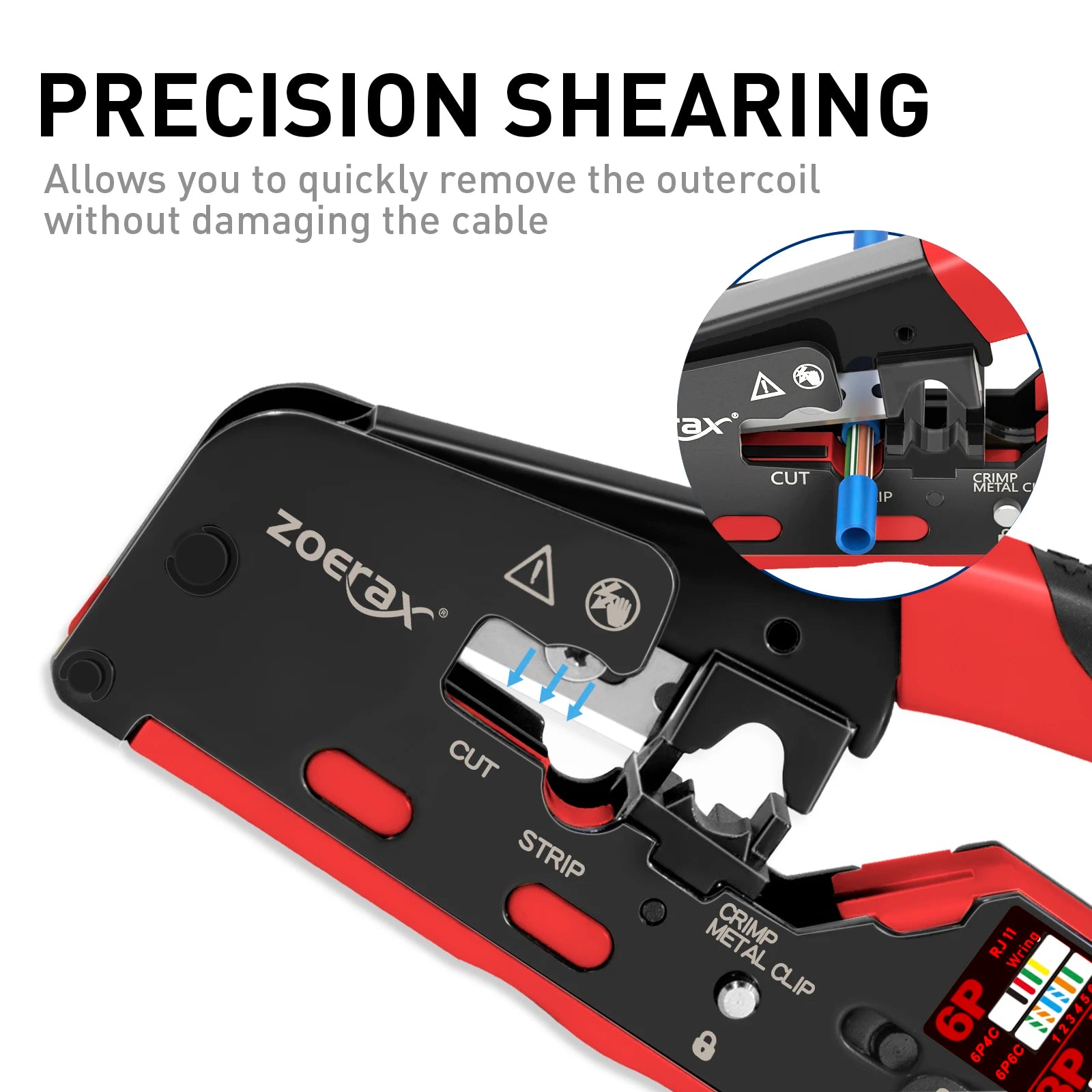 Heavy Duty Wire Stripper & Terminal Crimper Tool by Snagg A Wire Stripper