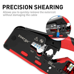 Heavy Duty Wire Stripper & Terminal Crimper Tool