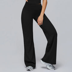 Women's Straight Leg Naked-Feel Wide Leg Yoga Pants | Gym Fitness Pilates Workout Leggings