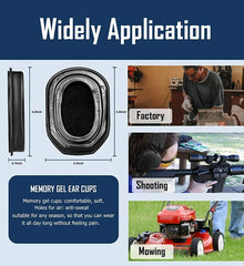 Replacement For Walker'S Electric Slim Earmuffs by Snagg An Ear Pads