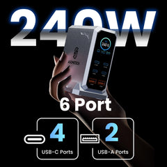 240W GaN Fast Charging Station by Snagg A Charging Station