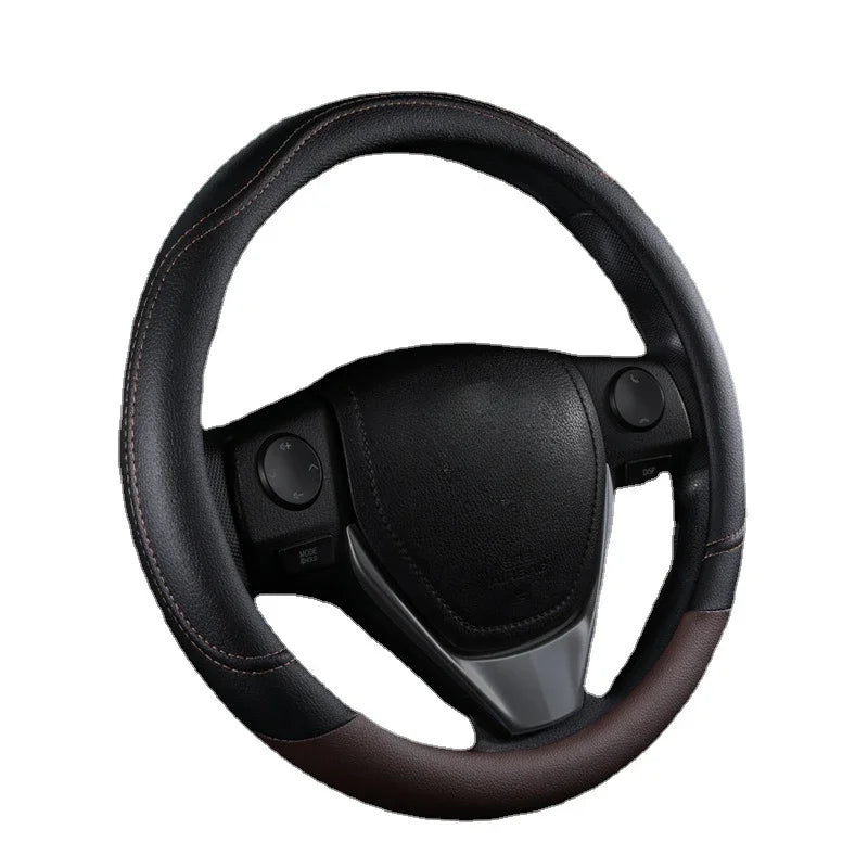 PU Leather Steering Wheel Cover by Snagg A Steering Wheel Cover